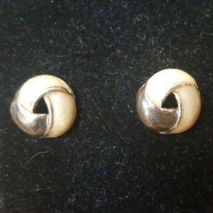 Vintage enamel earrings